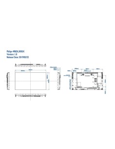 Philips Signage Solutions 49BDL3005X 00 visualizzatore di messaggi Pannello piatto per segnaletica digitale 123,2 cm (48.5") 2