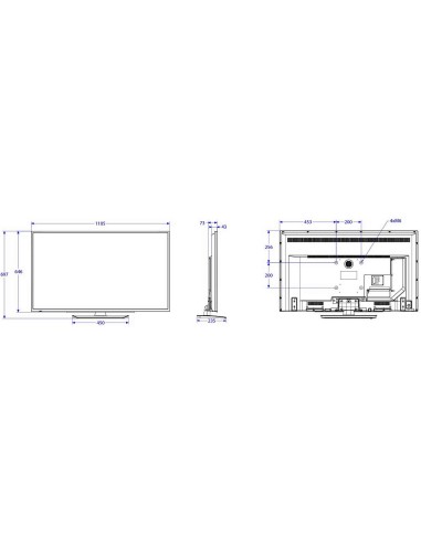 Philips Studio 49HFL2889S 12 TV Hospitality 124,5 cm (49") Full HD 300 cd m² Nero 16 W
