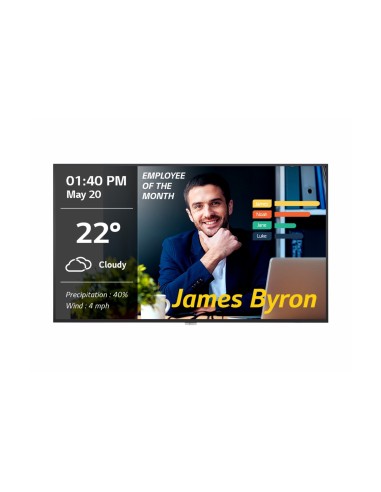 LG UM3DF 124,5 cm (49") LED 350 cd m² 4K Ultra HD Nero