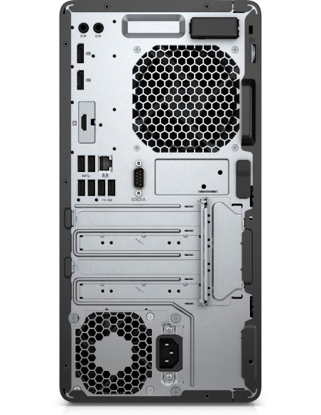 HP EliteDesk 705 G4 DDR4-SDRAM 2400G Micro Tower AMD Ryzen™ 5 8 GB 256 GB SSD Windows 10 Pro PC Nero, Argento