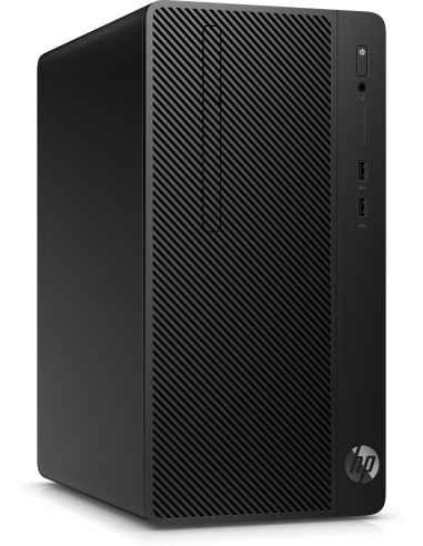 HP 290 G2 DDR4-SDRAM i3-8100 Micro Tower Intel® Core™ i3 4 GB 1000 GB HDD Windows 10 Home PC Nero