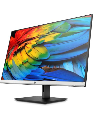 HP 24fh 60,5 cm (23.8") 1920 x 1080 Pixel Full HD LED Nero, Argento