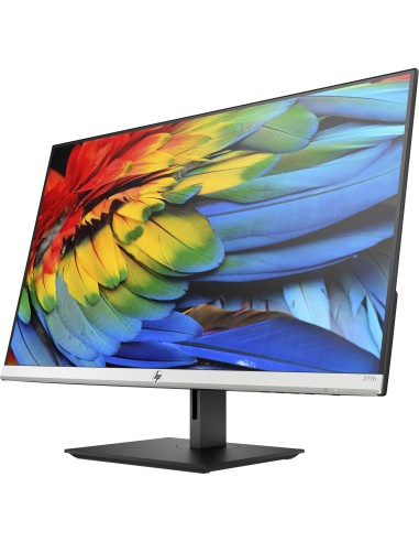 HP 27fh 68,6 cm (27") 1920 x 1080 Pixel Full HD LED Nero, Argento