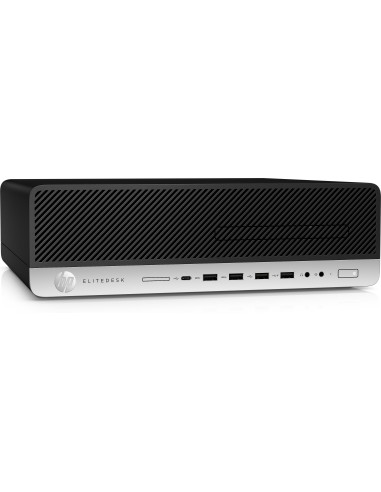 HP EliteDesk 800 G4 DDR4-SDRAM i5-8500 SFF Intel® Core™ i5 8 GB 256 GB SSD Windows 10 Pro PC Nero, Argento