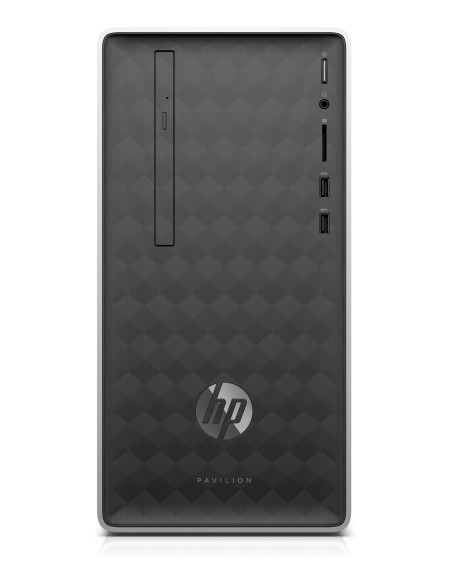 HP Pavilion 590-a0000nl DDR4-SDRAM A9-9425 Mini Tower AMD A9 8 GB 1000 GB HDD Windows 10 Home PC Argento