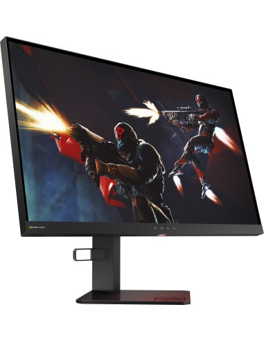 HP OMEN X Pantalla 25 de 240 Hz para juegos 62,2 cm (24.5") 1920 x 1080 Pixel Full HD LED Nero