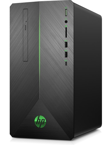 HP Pavilion 690-0003nl DDR4-SDRAM 2600 Mini Tower AMD Ryzen™ 5 8 GB 1128 GB HDD+SSD Windows 10 Home PC Grigio