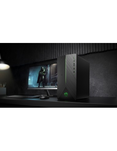 HP Pavilion 690-0003nl DDR4-SDRAM 2600 Mini Tower AMD Ryzen™ 5 8 GB 1128 GB HDD+SSD Windows 10 Home PC Grigio