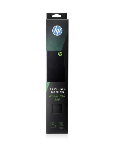 HP Pavilion Gaming 300 Tappetino per mouse per gioco da computer Nero, Verde