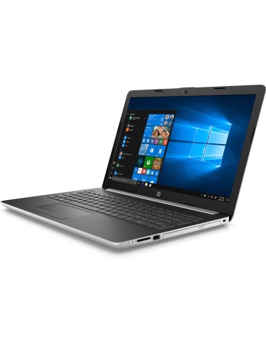 HP 15-db0035nl Computer portatile 39,6 cm (15.6") Full HD AMD Ryzen™ 5 8 GB DDR4-SDRAM 256 GB SSD Windows 10 Home Nero, Argento