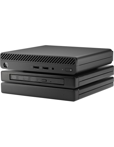 HP 260 G3 DDR4-SDRAM i3-7130U mini PC Intel® Core™ i3 4 GB 500 GB HDD FreeDOS Nero