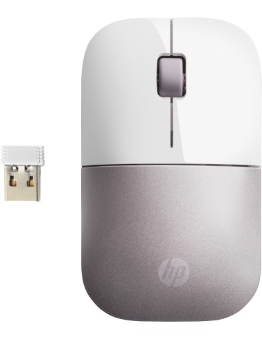 HP Mouse wireless Z3700  bianco rosa