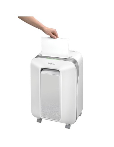 Fellowes Powershred LX201 distruggi documenti Taglio a frammenti 23 cm Bianco