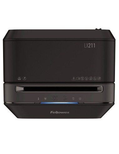 Fellowes Powershred LX211 distruggi documenti Taglio a frammenti Nero