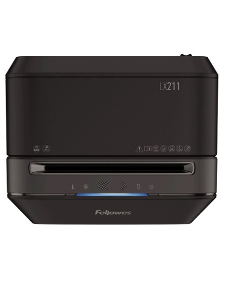 Fellowes Powershred LX211 distruggi documenti Taglio a frammenti Nero