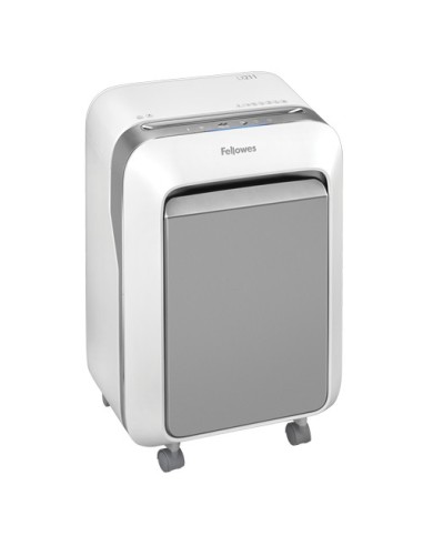 Fellowes Powershred LX21 distruggi documenti Taglio a frammenti Grigio, Bianco