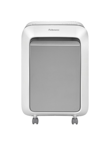Fellowes Powershred LX21 distruggi documenti Taglio a frammenti Grigio, Bianco