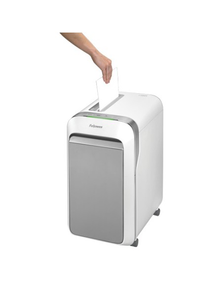 Fellowes Powershred LX221 distruggi documenti Taglio a frammenti Bianco
