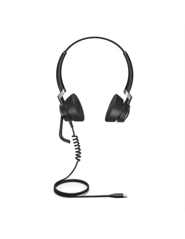 Jabra Engage 50 Stereo Auricolare Cablato A Padiglione Ufficio USB tipo-C Nero