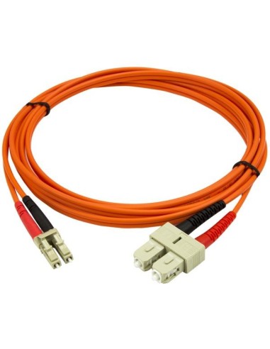 StarTech.com Cavo patch duplex in fibra multimodale 50 125 2 m LC - SC