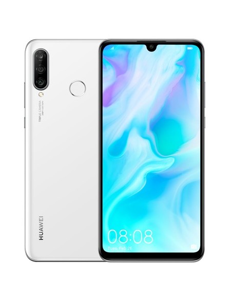 Huawei P30 lite 15,6 cm (6.15") Dual SIM ibrida Android 9.0 4G USB tipo-C 4 GB 128 GB 3340 mAh Bianco