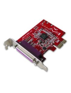 Lindy 1-Port PCIe Parallel Card scheda di interfaccia e adattatore