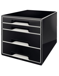 Leitz 52521095 scatola per la conservazione di documenti Nero