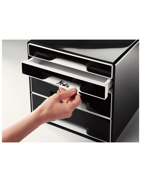 Leitz 52521095 scatola per la conservazione di documenti Nero
