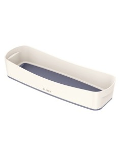 Leitz MyBox Vassoio di conservazione Rettangolare ABS sintetico Grigio, Bianco