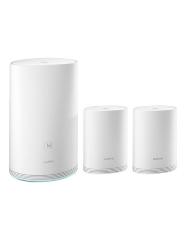 Huawei WiFi Q2 Pro (1 Base + 2 Satellite) router wireless Gigabit Ethernet Dual-band (2.4 GHz 5 GHz) 4G Bianco