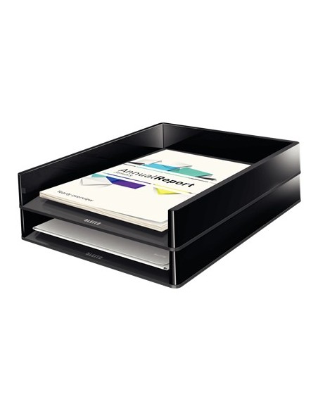Leitz 53610095 vassoio da scrivania Polistirolo Nero