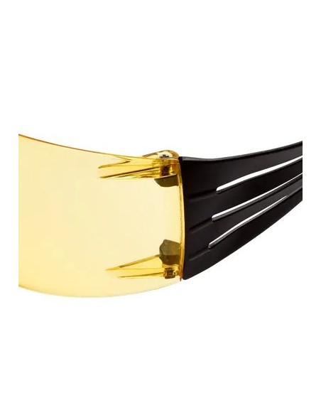 3M 7100148081 occhialini e occhiali di sicurezza Occhialini di sicurezza Nero, Giallo