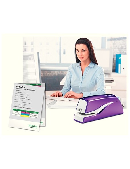 Leitz NeXXt WOW pinzatrice elettrica 10 fogli Leitz NeXXt WOW pinzatrice elettrica 10 fogli