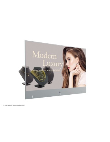 LG 55EW5F-A visualizzatore di messaggi Pannello piatto per segnaletica digitale 139,7 cm (55") OLED 400 cd m² Full HD Argento