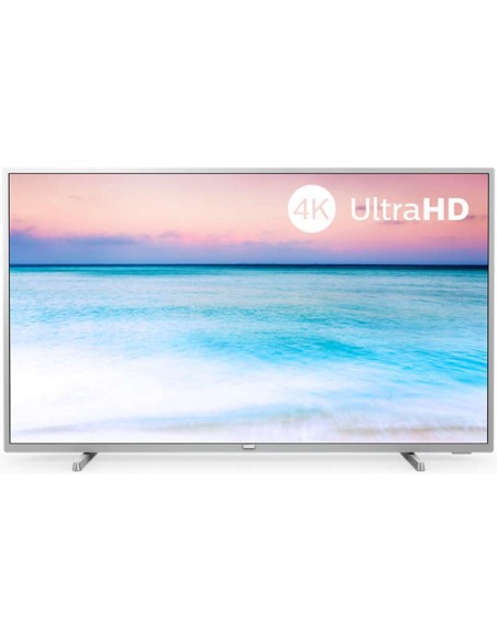 Philips 6500 series 55PUS6554 12 TV 139,7 cm (55") 4K Ultra HD Smart TV Wi-Fi Argento