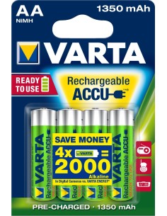 Varta Ready2Use HR06 1350 mAh Batteria ricaricabile Nichel-Metallo Idruro (NiMH)