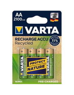 Varta Recycled AA 2100mAh Batteria ricaricabile Nichel-Metallo Idruro (NiMH)