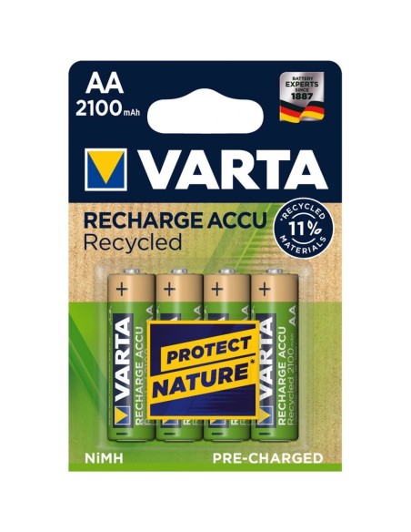Varta Recycled AA 2100mAh Batteria ricaricabile Nichel-Metallo Idruro (NiMH)