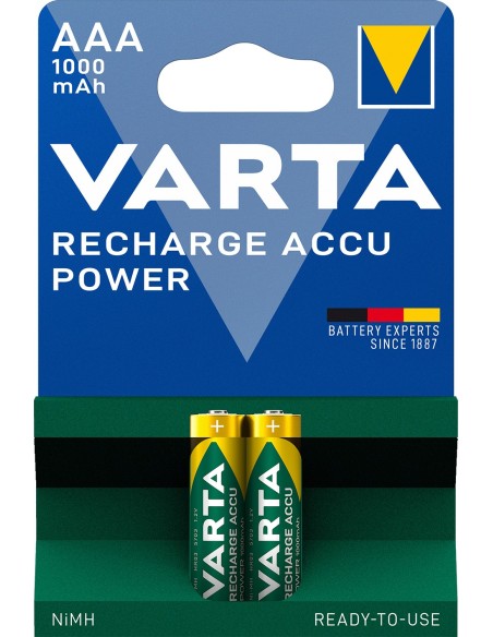 Varta Rech. Accu Power AAA 1000mAh BLI 2