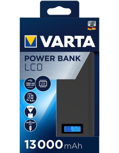 Varta 57971 Ioni di Litio 13000 mAh Grigio