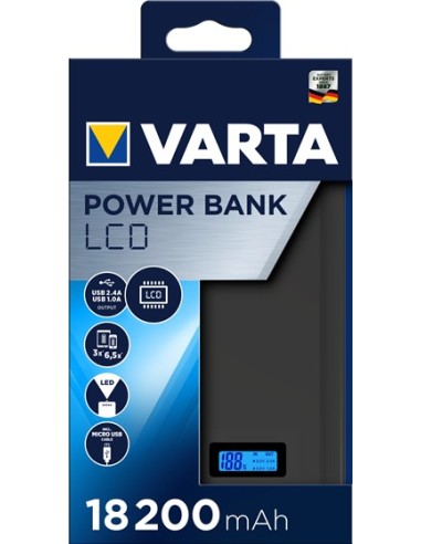 Varta 57972 Ioni di Litio 18200 mAh Grigio
