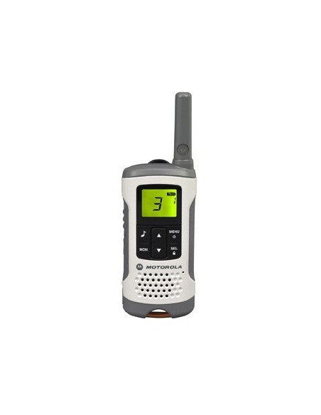 Motorola TLKR T50 ricetrasmittente 8 canali Grigio, Metallico