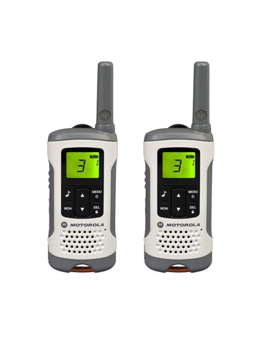 Motorola TLKR T50 ricetrasmittente 8 canali Grigio, Metallico