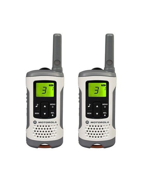 Motorola TLKR T50 ricetrasmittente 8 canali Grigio, Metallico