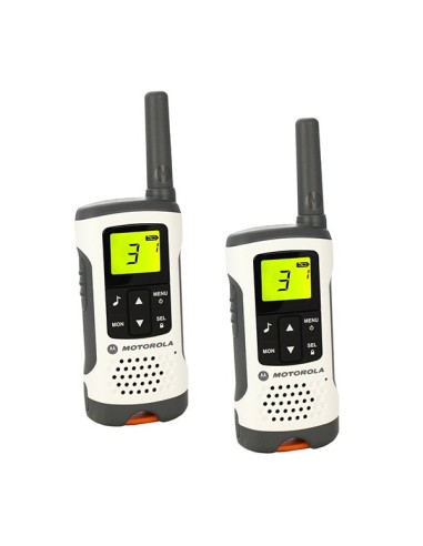 Motorola TLKR T50 ricetrasmittente 8 canali Grigio, Metallico