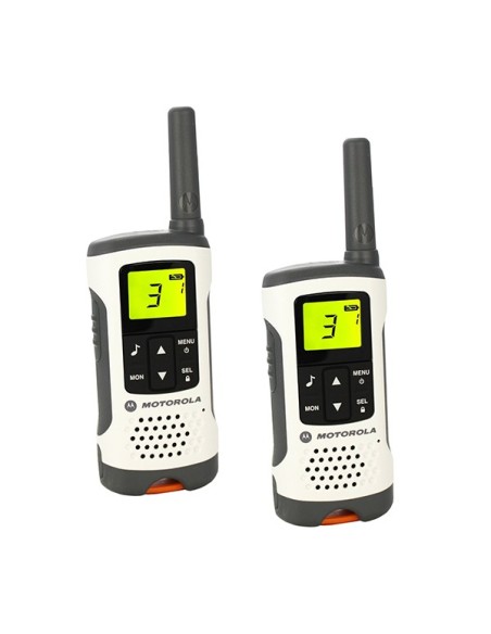 Motorola TLKR T50 ricetrasmittente 8 canali Grigio, Metallico