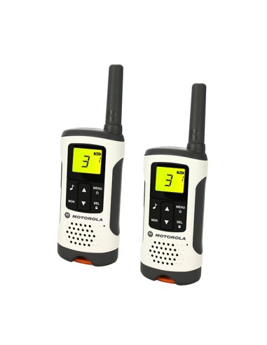 Motorola TLKR T50 ricetrasmittente 8 canali Grigio, Metallico