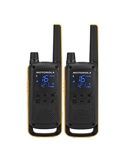 Motorola Talkabout T82 Extreme Twin Pack ricetrasmittente 16 canali Nero, Arancione
