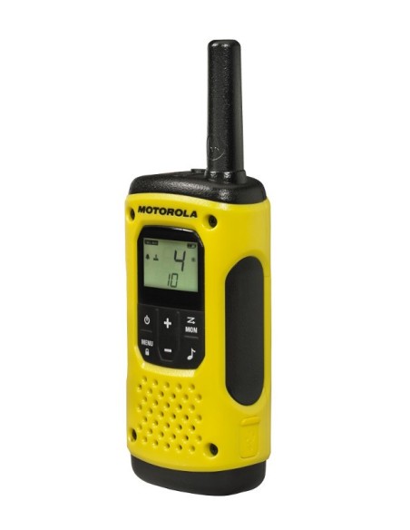 Motorola TLKR T92 H2O ricetrasmittente 8 canali Nero, Giallo