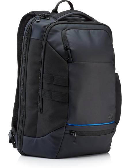 HP Recycled Series 15.6-inch Backpack zaino Nero Polivinilbutirrale (PVB), Polietilene tereftalato (PET)